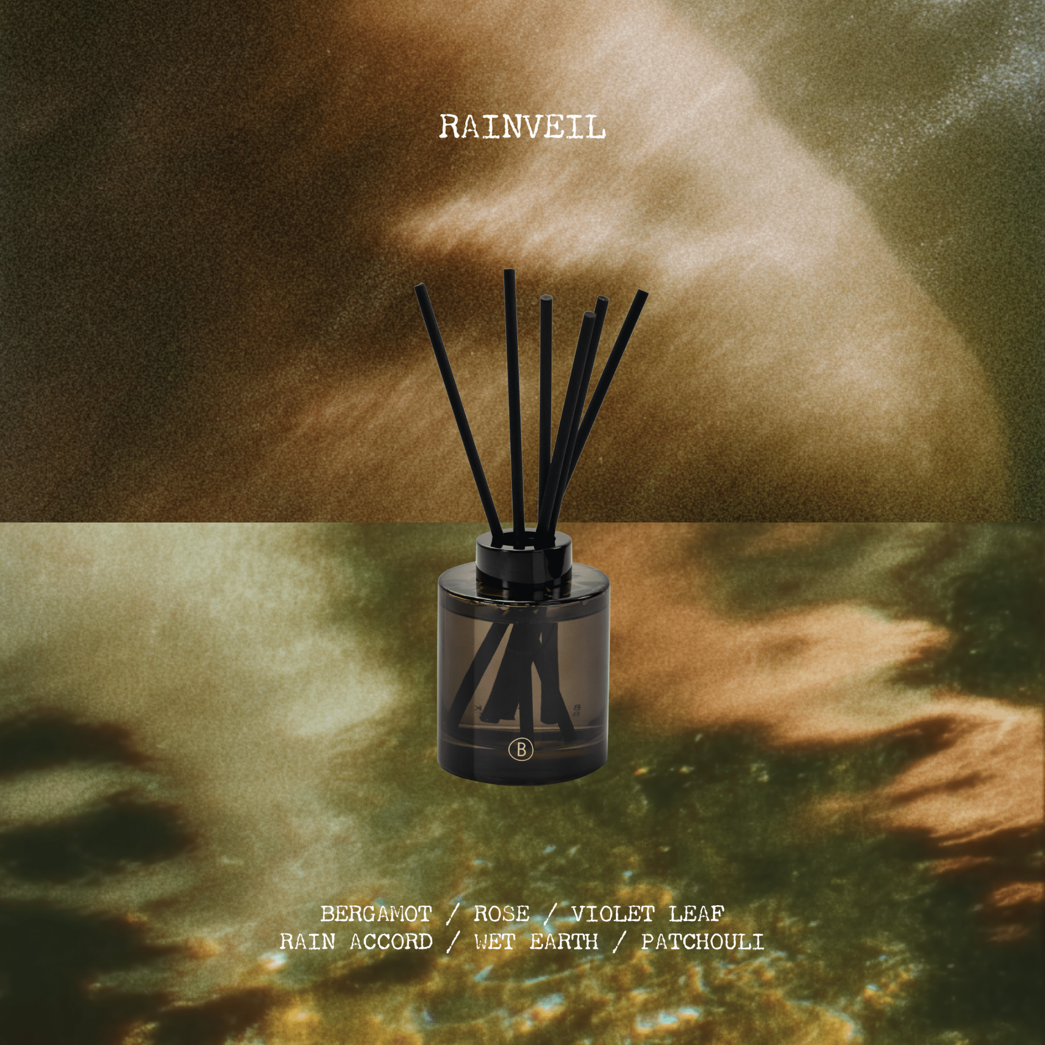 Rainveil Reed Diffuser - BLACK BLAZE - DIFFUSER - BLACK BLAZE