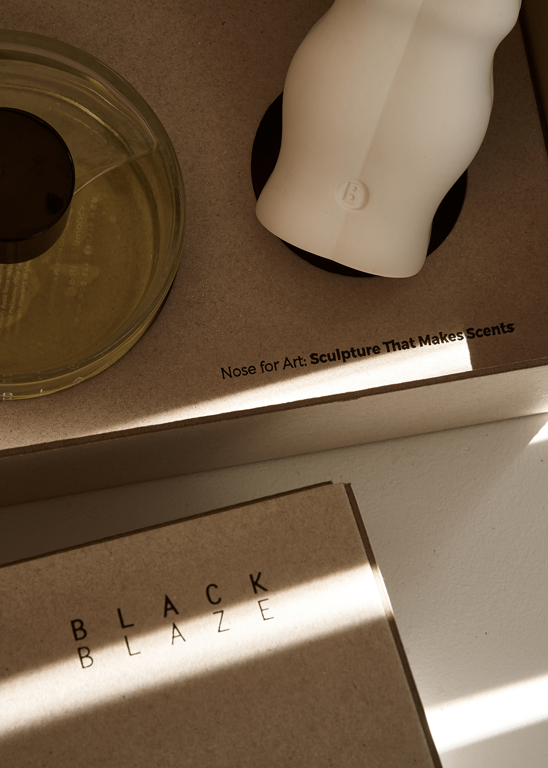 Sculpture Diffuser - Rainforest Sunlight - DIFFUSER - Black Blaze