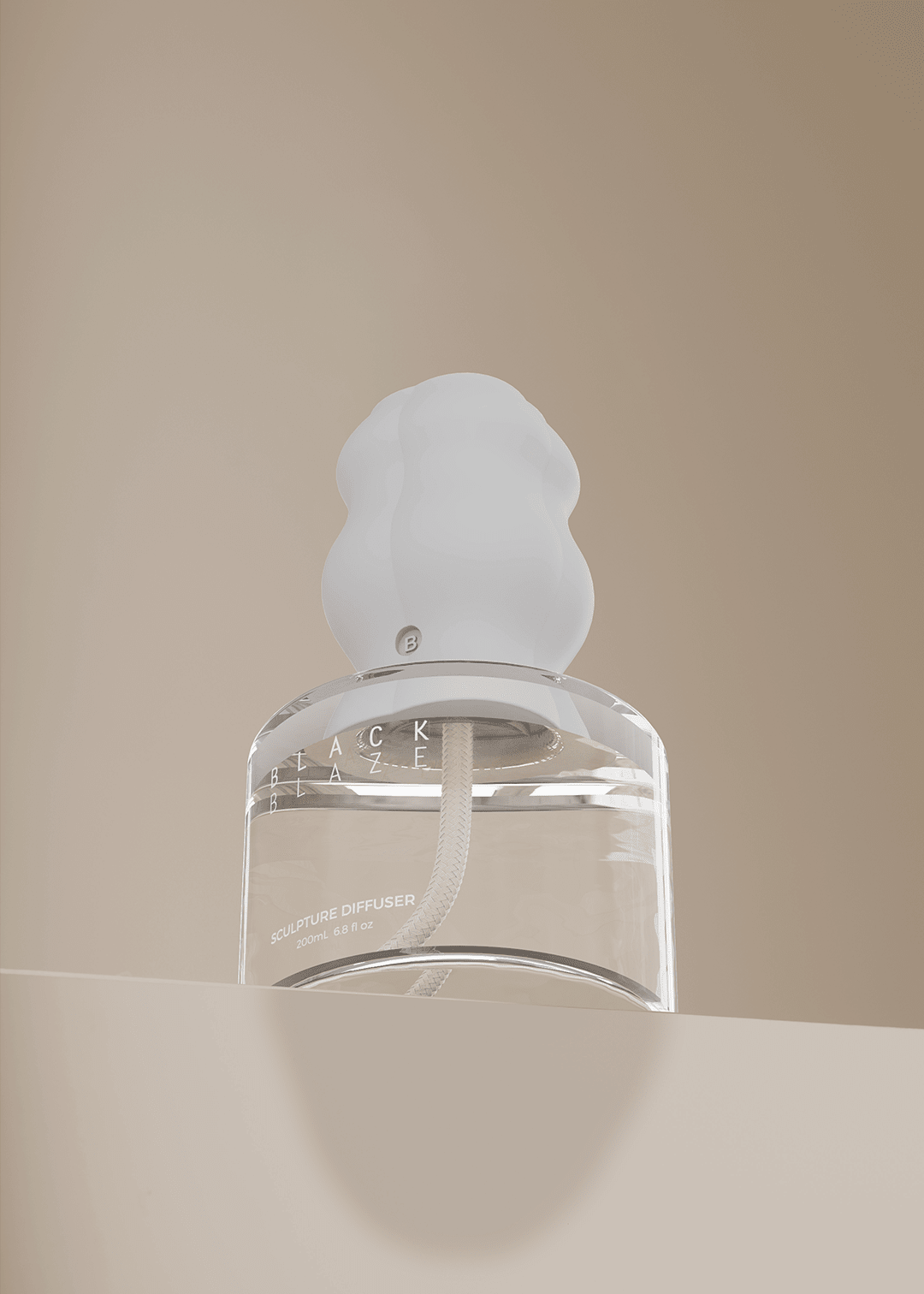 Sculpture Diffuser - Rainforest Sunlight - DIFFUSER - Black Blaze