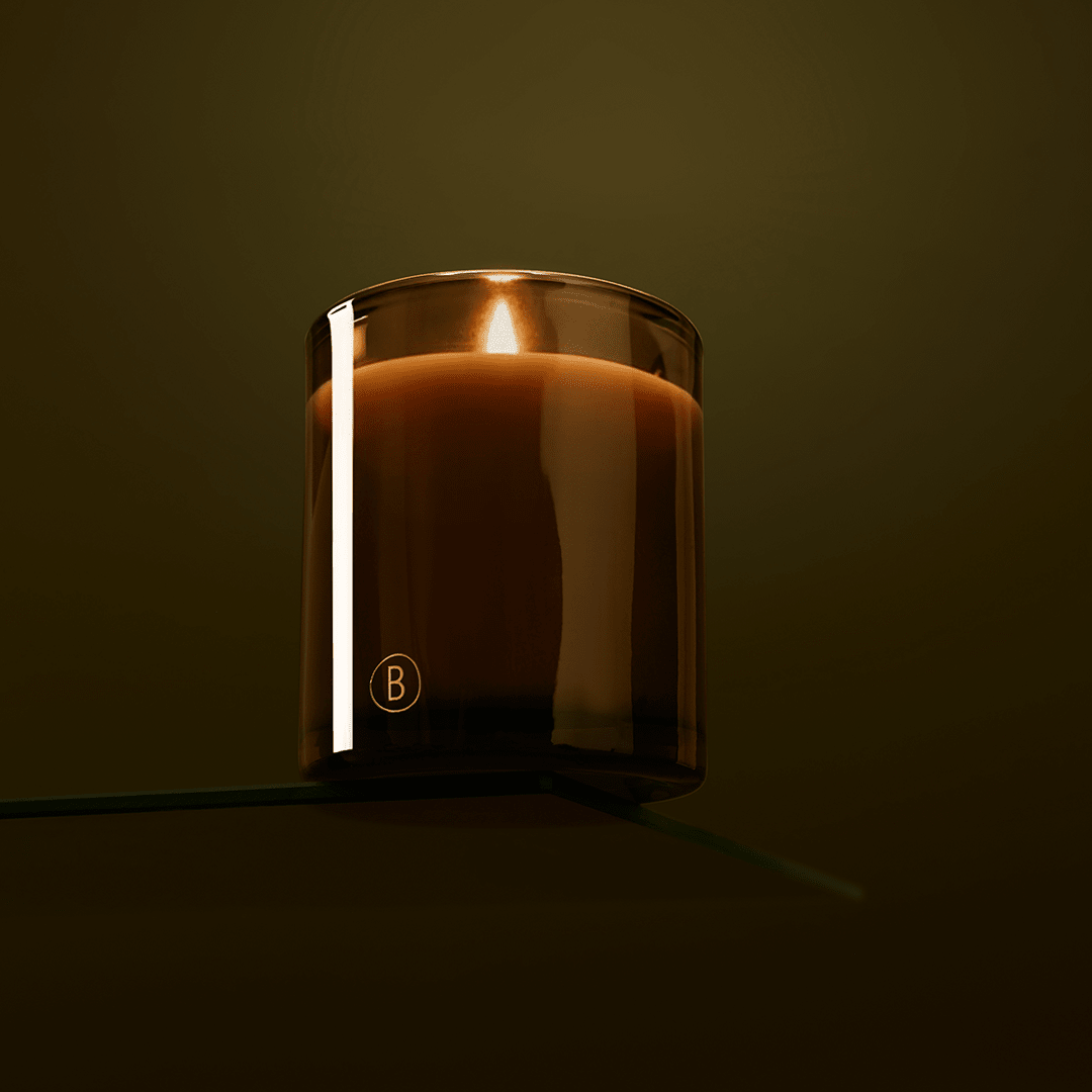 Sunset Embers Scented Candle - HOME CANDLE - Black Blaze