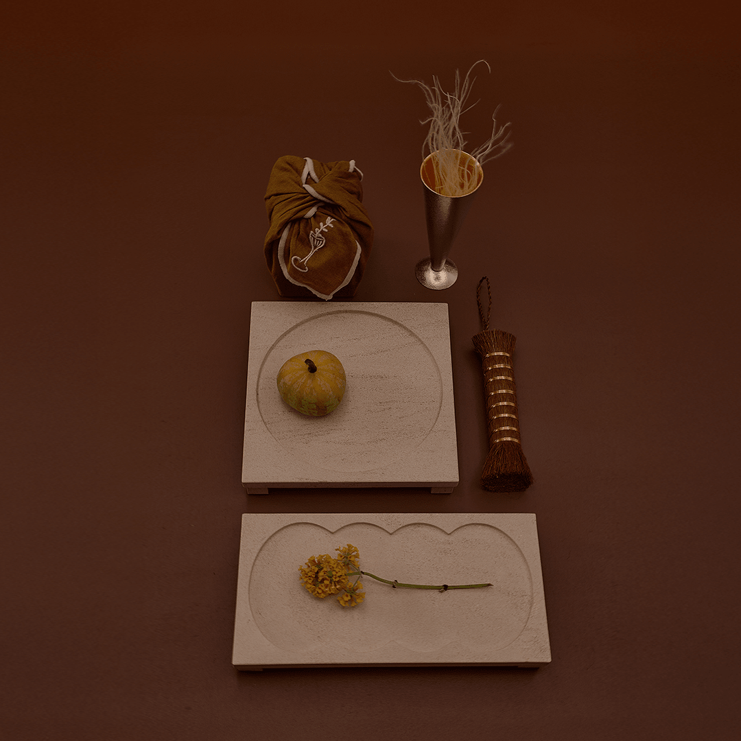 Teien Long Tray - Home Tray - Black Blaze