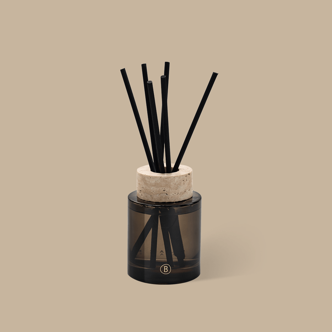 Vetiver & Fig Reed Diffuser - DIFFUSER - Black Blaze