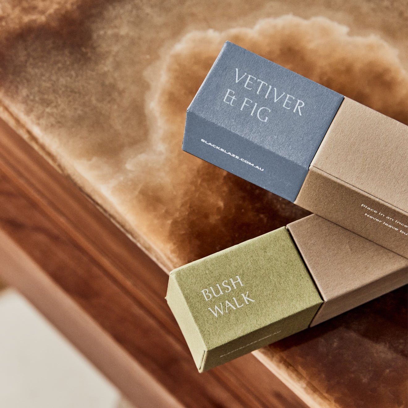 Vetiver & Fig Scented Incense - Scented Incense - Black Blaze