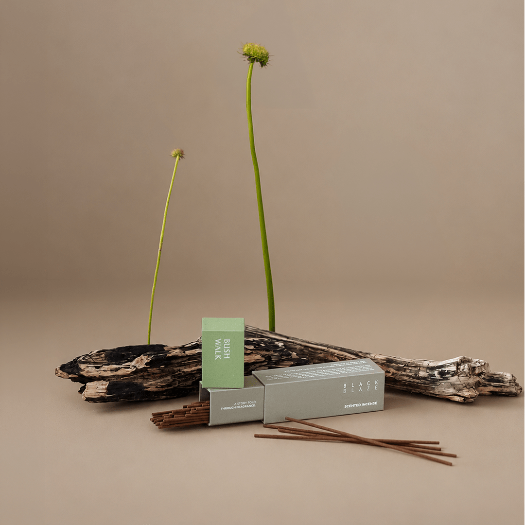 Bush Walk Scented Incense - Scented Incense - Black Blaze