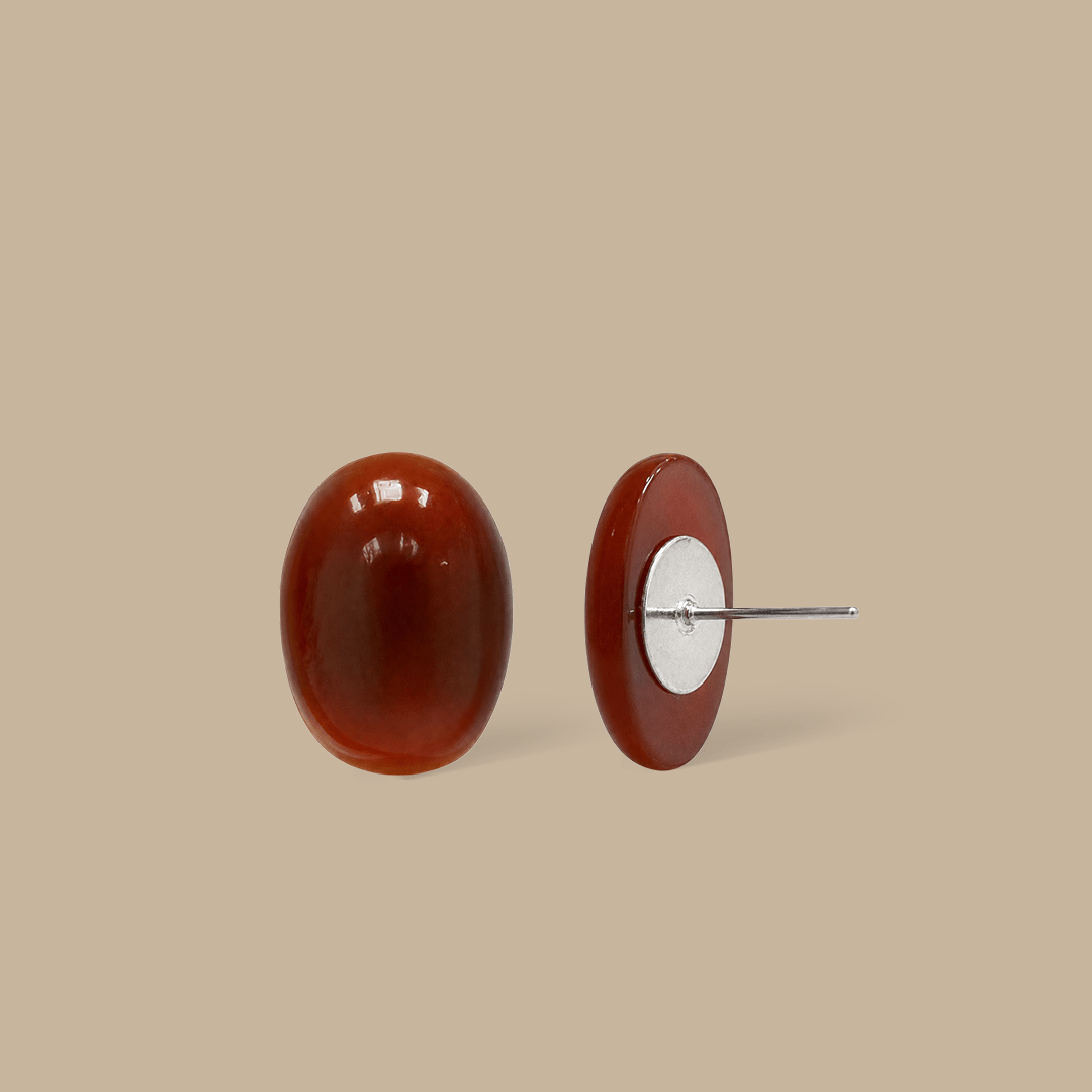 Candle Pin Set of 2 - Red Agate - Accessories - Black Blaze
