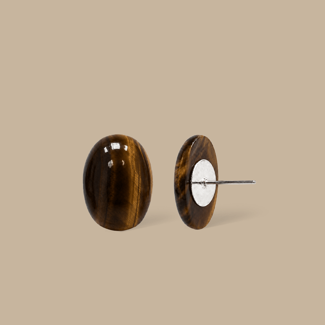 Candle Pin Set of 2 - Tiger Eye - Accessories - Black Blaze