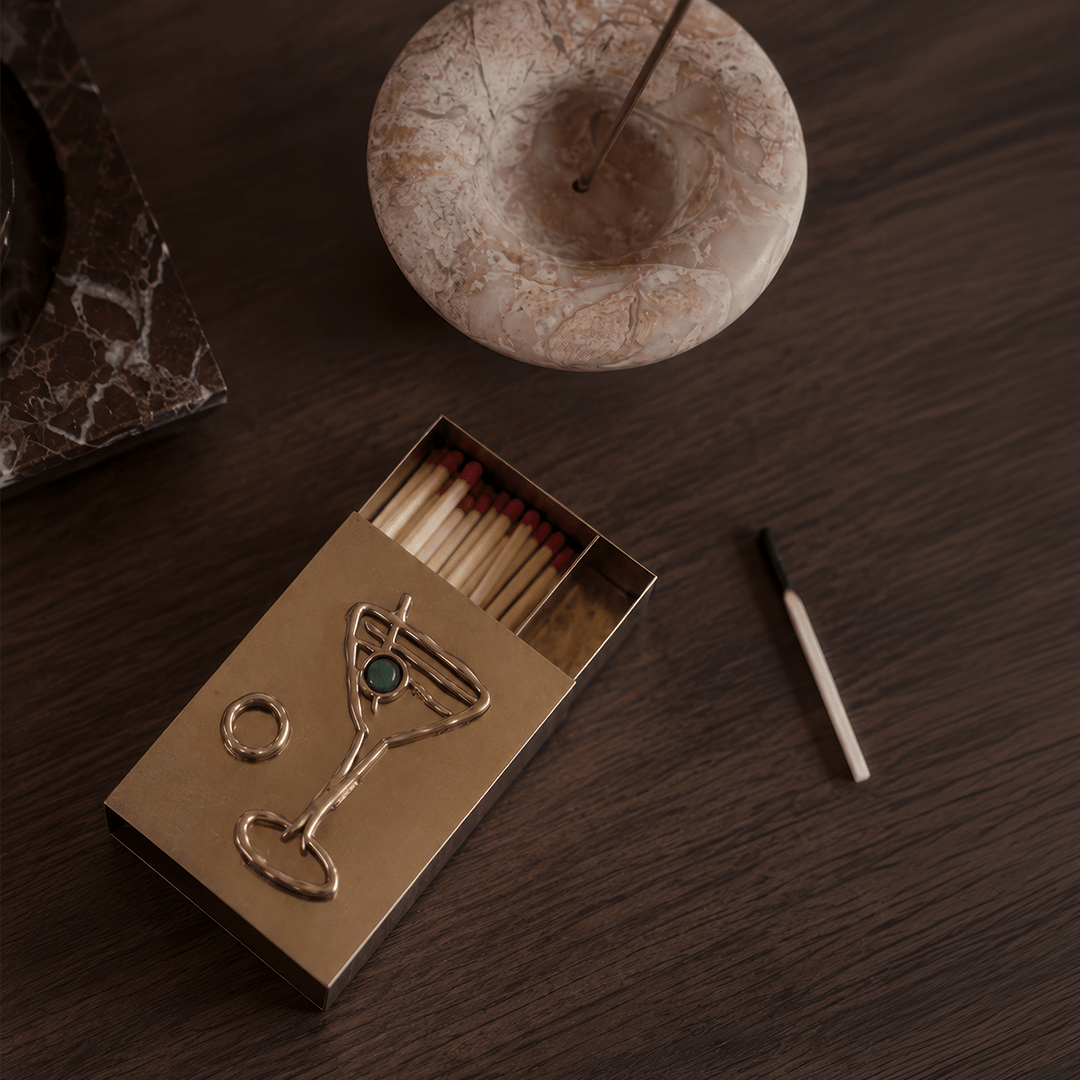 Chin Chin Matchbox - Gold - Accessories - Black Blaze