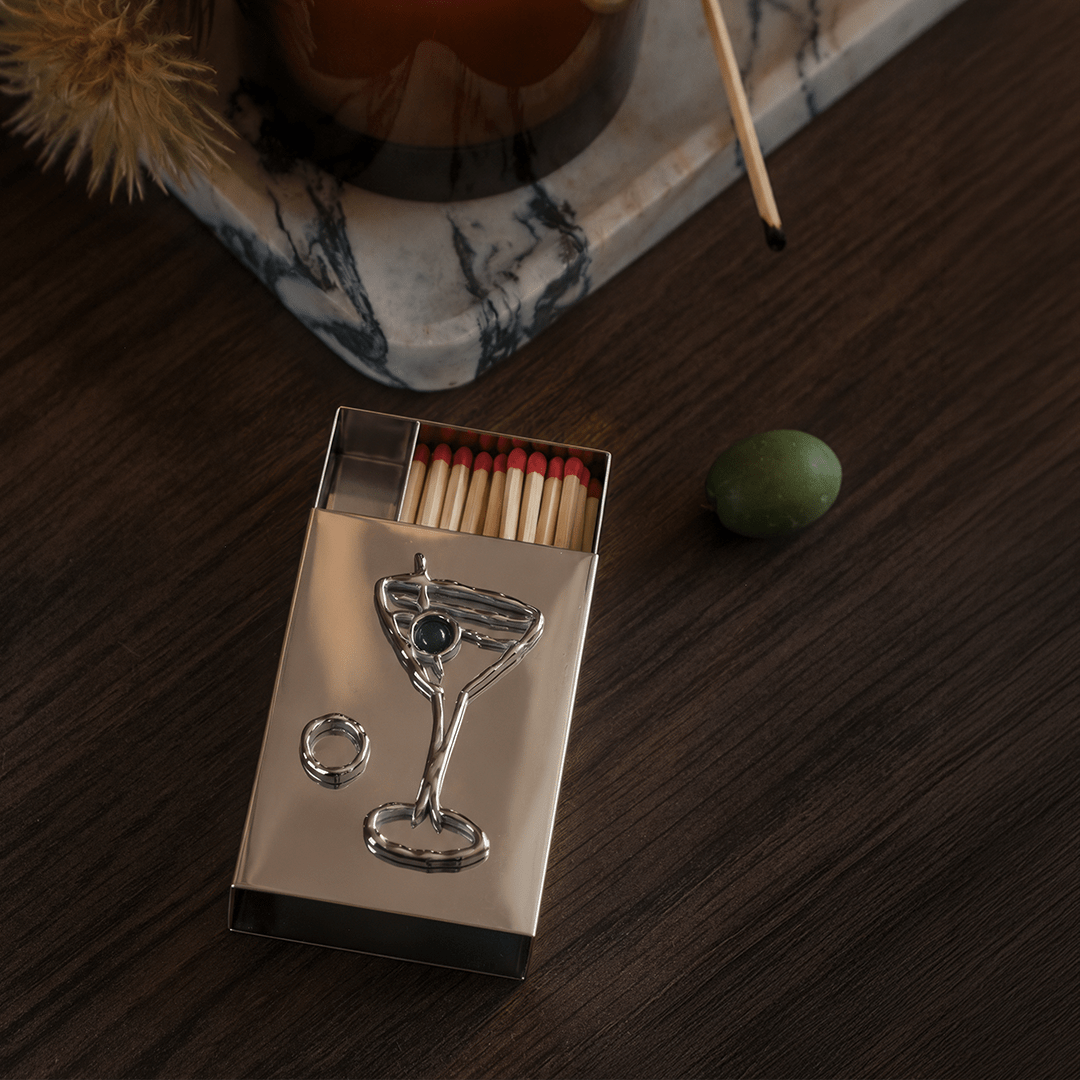 Chin Chin Matchbox - Silver - Accessories - Black Blaze