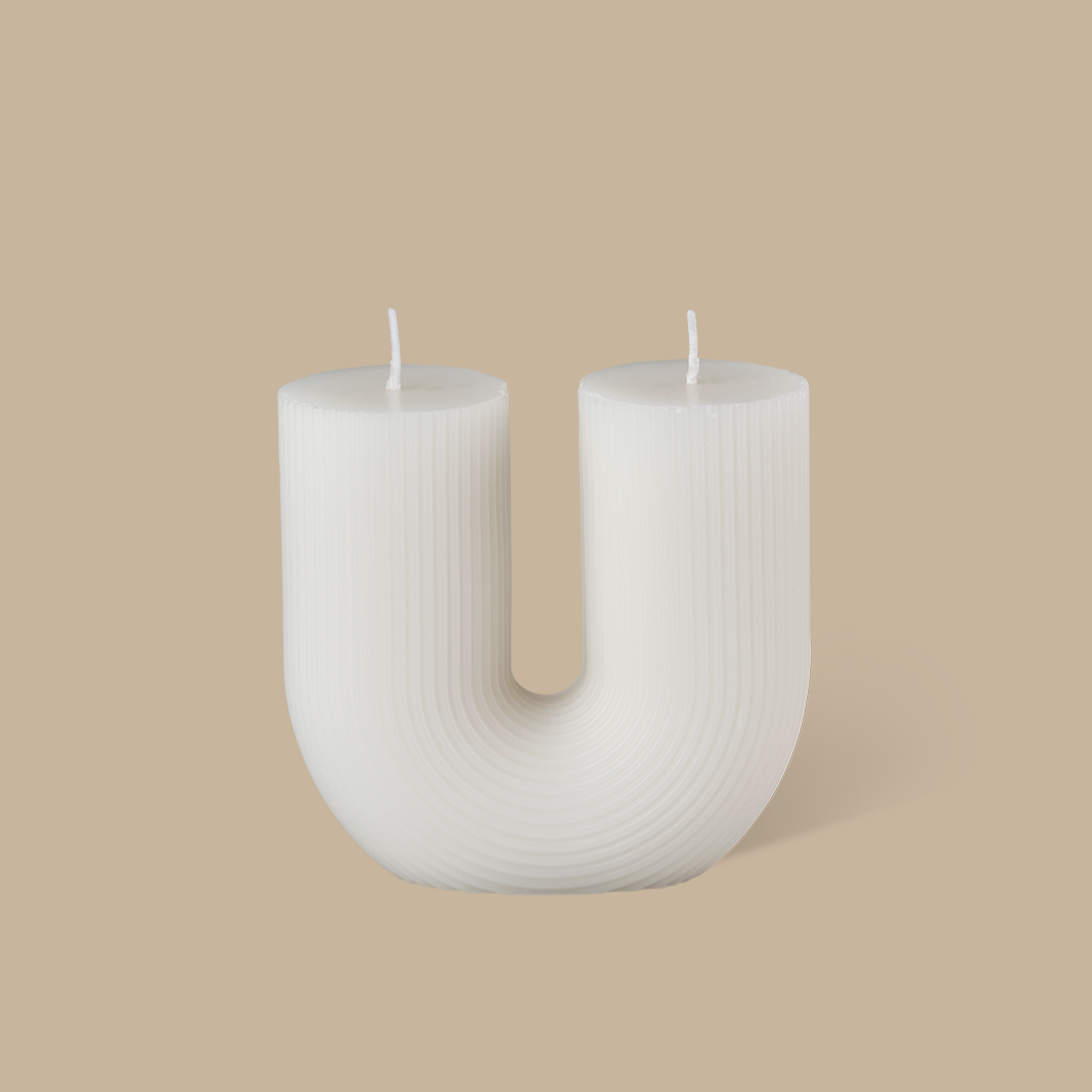 Curl Curl Candle - White - BLACK BLAZE