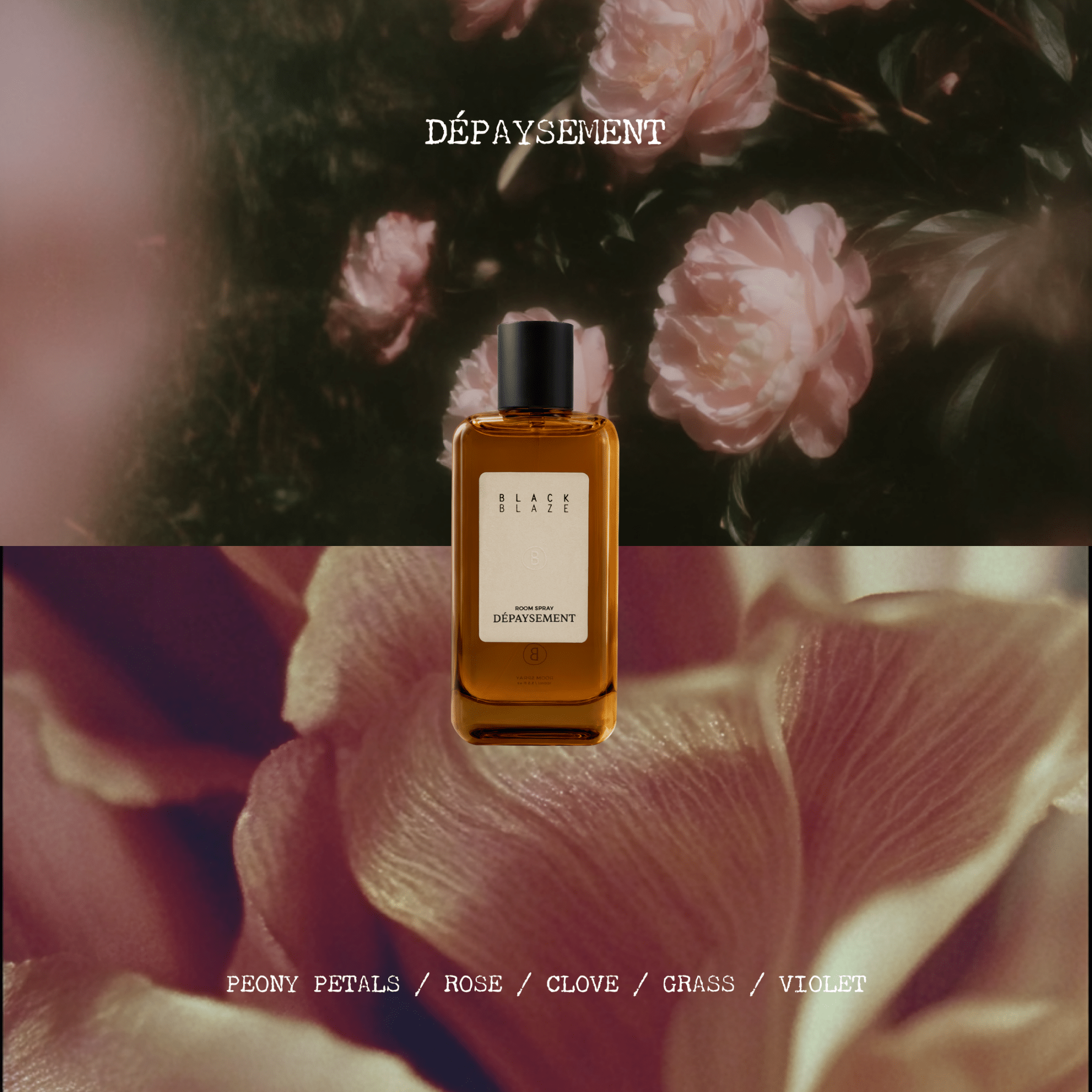Dépaysement Room Spray - Interior Fragrance Spray - Black Blaze