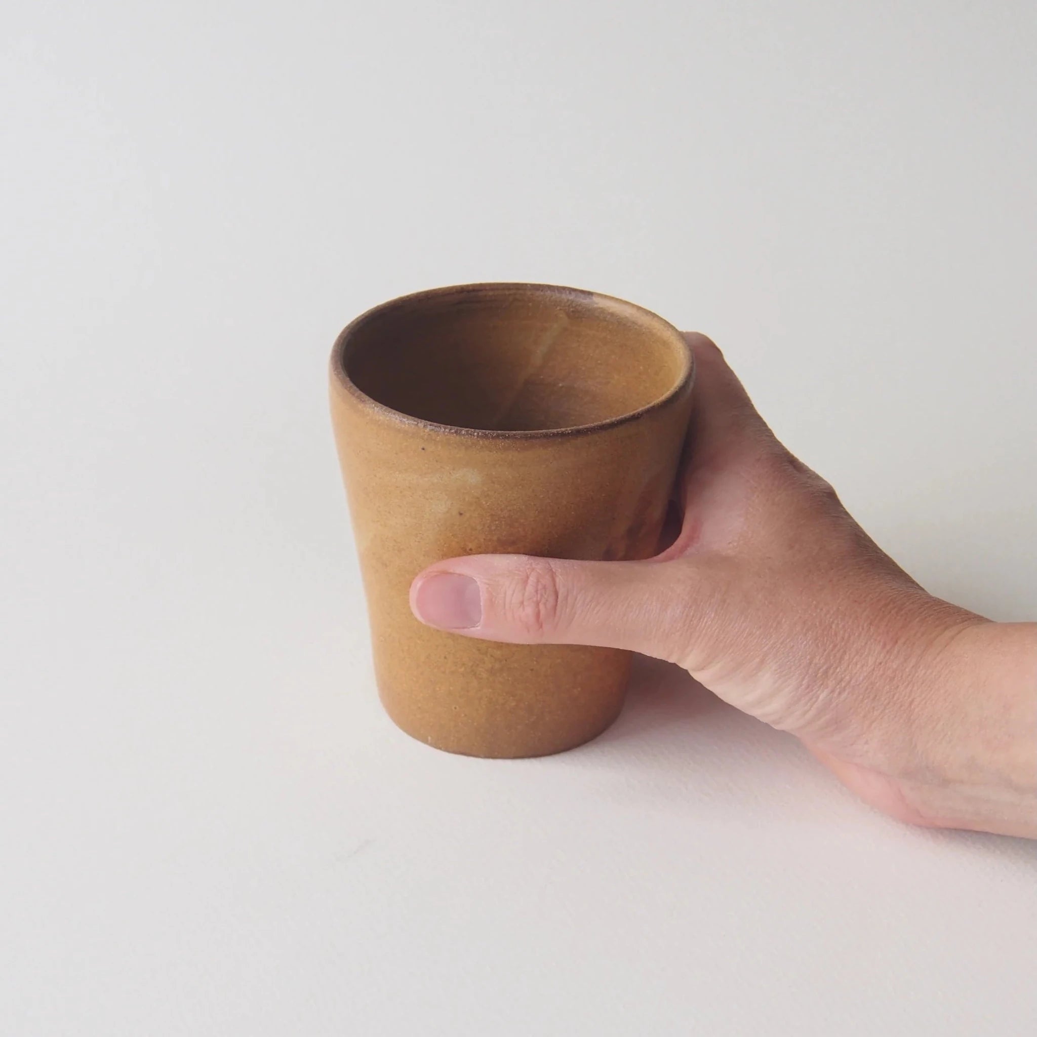 Everyday Cup Ochre by Kura Studio - Homeware - Black Blaze