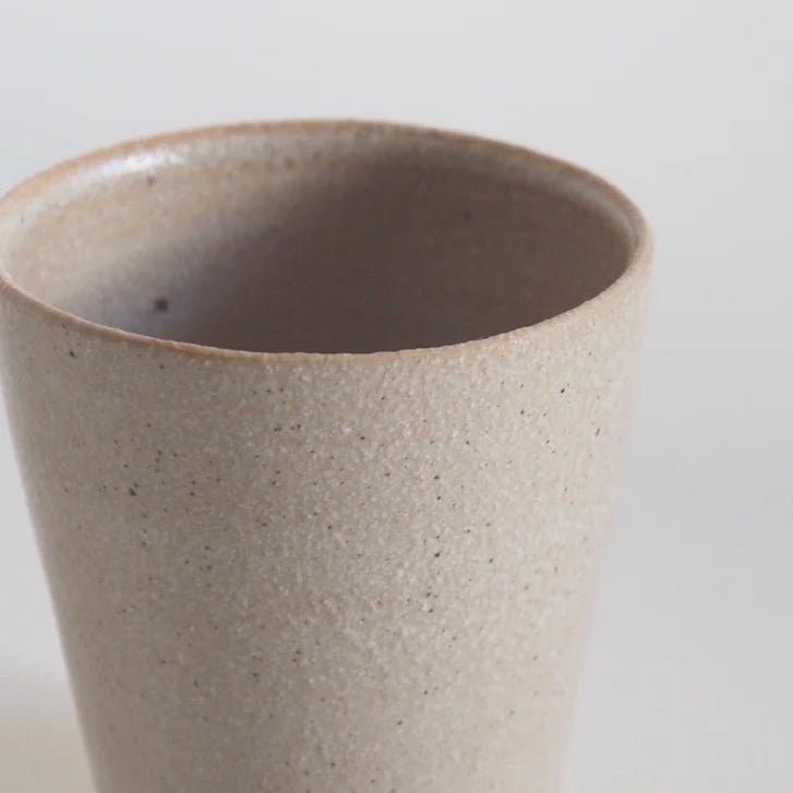 Everyday Cup Rustic White by Kura Studio - Homeware - Black Blaze