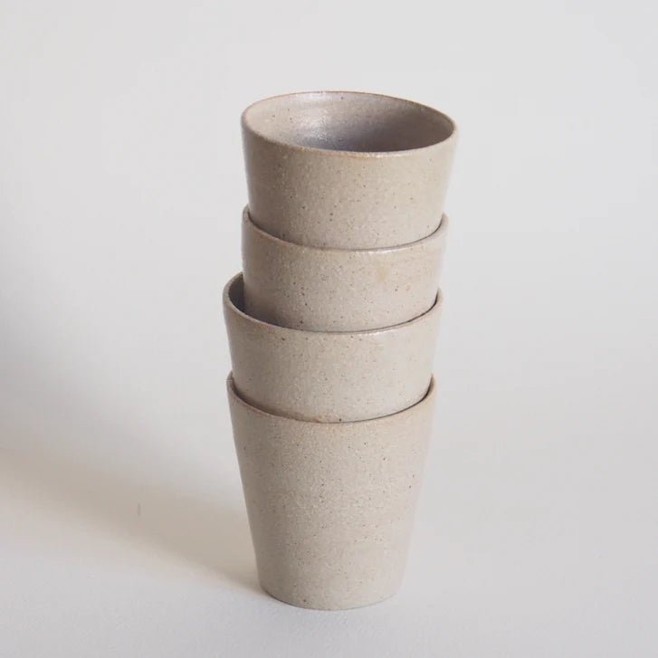 Everyday Cup Rustic White by Kura Studio - Homeware - Black Blaze