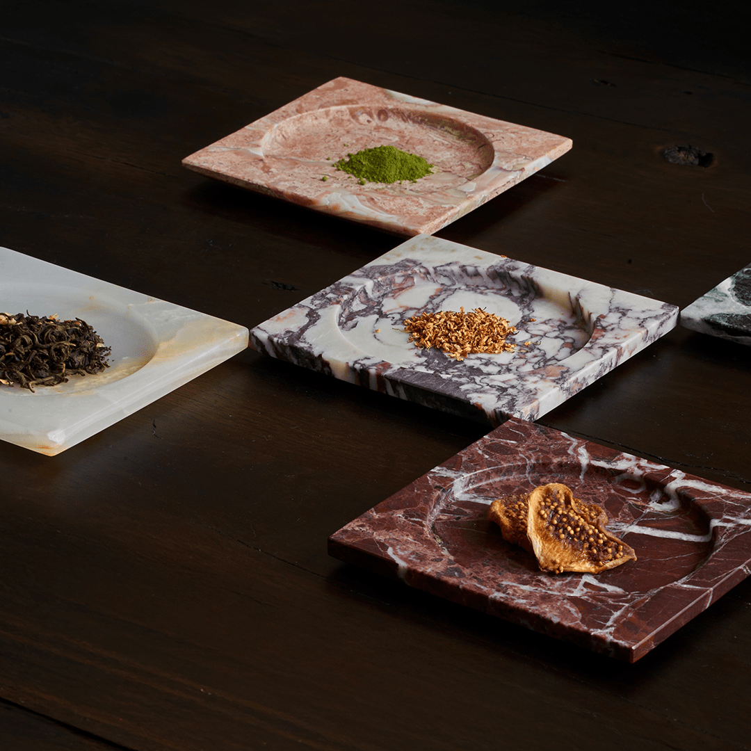 Ink Dish - Calacatta Viola - Accessories - Black Blaze