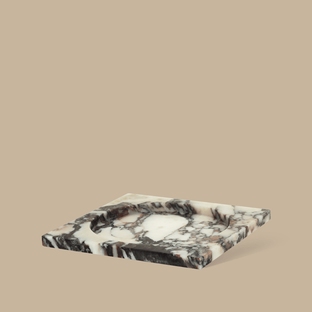 Ink Dish - Calacatta Viola - Accessories - Black Blaze