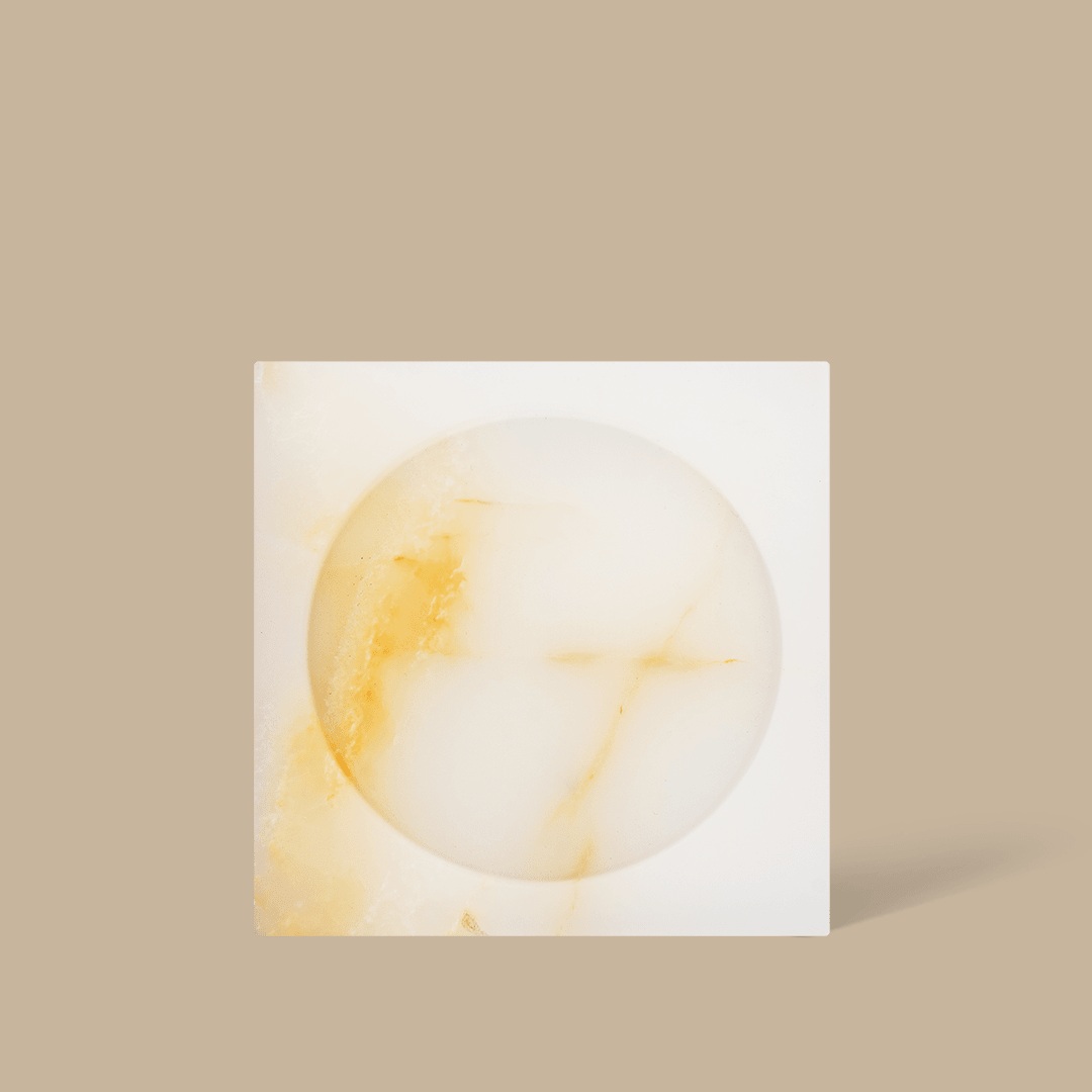 Ink Dish - White Onyx - Accessories - Black Blaze