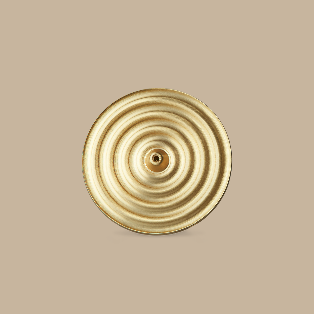 Karesansui Incense Burner - BLACK BLAZE