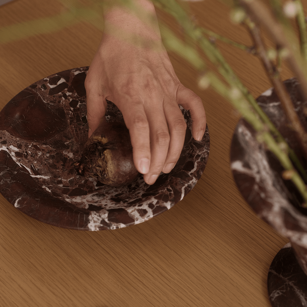 Kasa Bowl - Home Tray - Black Blaze