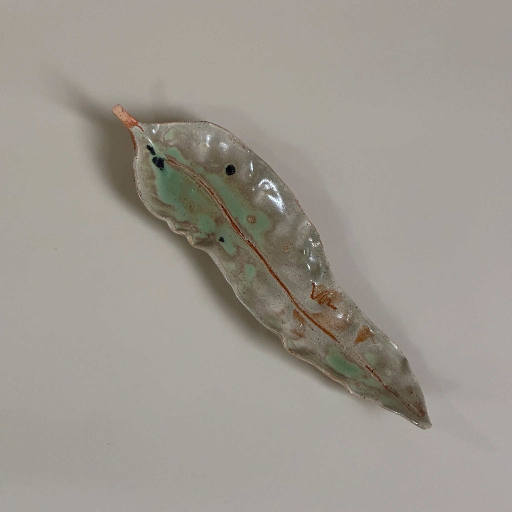 Leaf Incense Burner - Aurora by Authete Studio - Homeware - Black Blaze