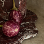 PRE-ORDER Oasis Marble Serving Platter - Rosso Levanto