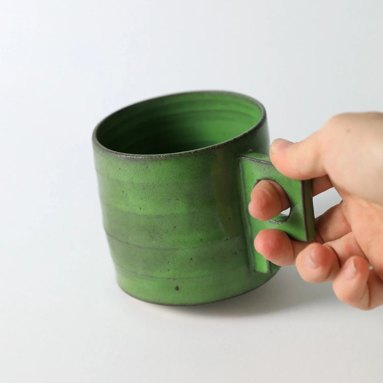 Retro Mug - Wasabi Green by Georgia Rose - Homeware - Black Blaze