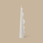 Seaweed Pillar Candle - White - BLACK BLAZE