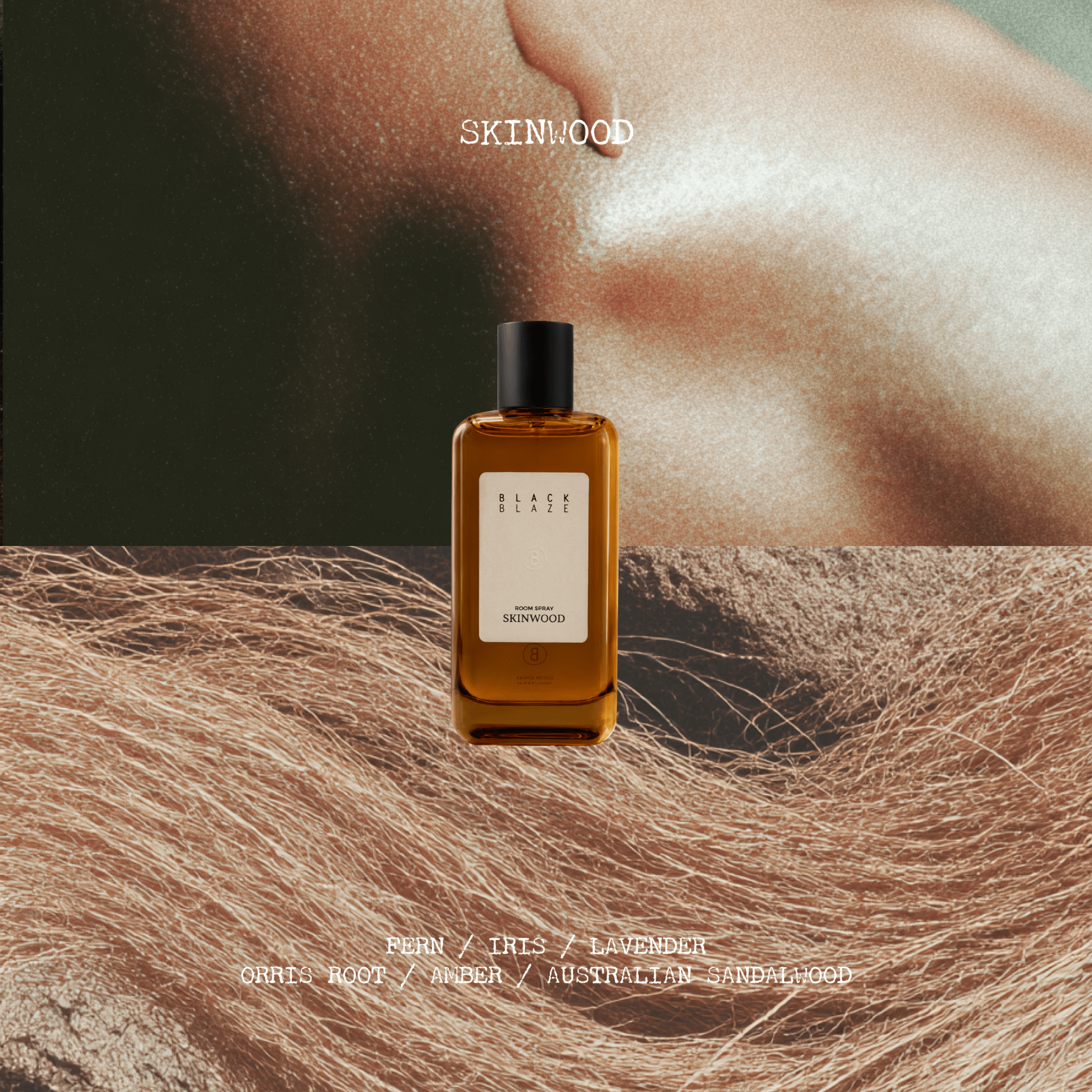 Skinwood Room Spray - Interior Fragrance Spray - Black Blaze