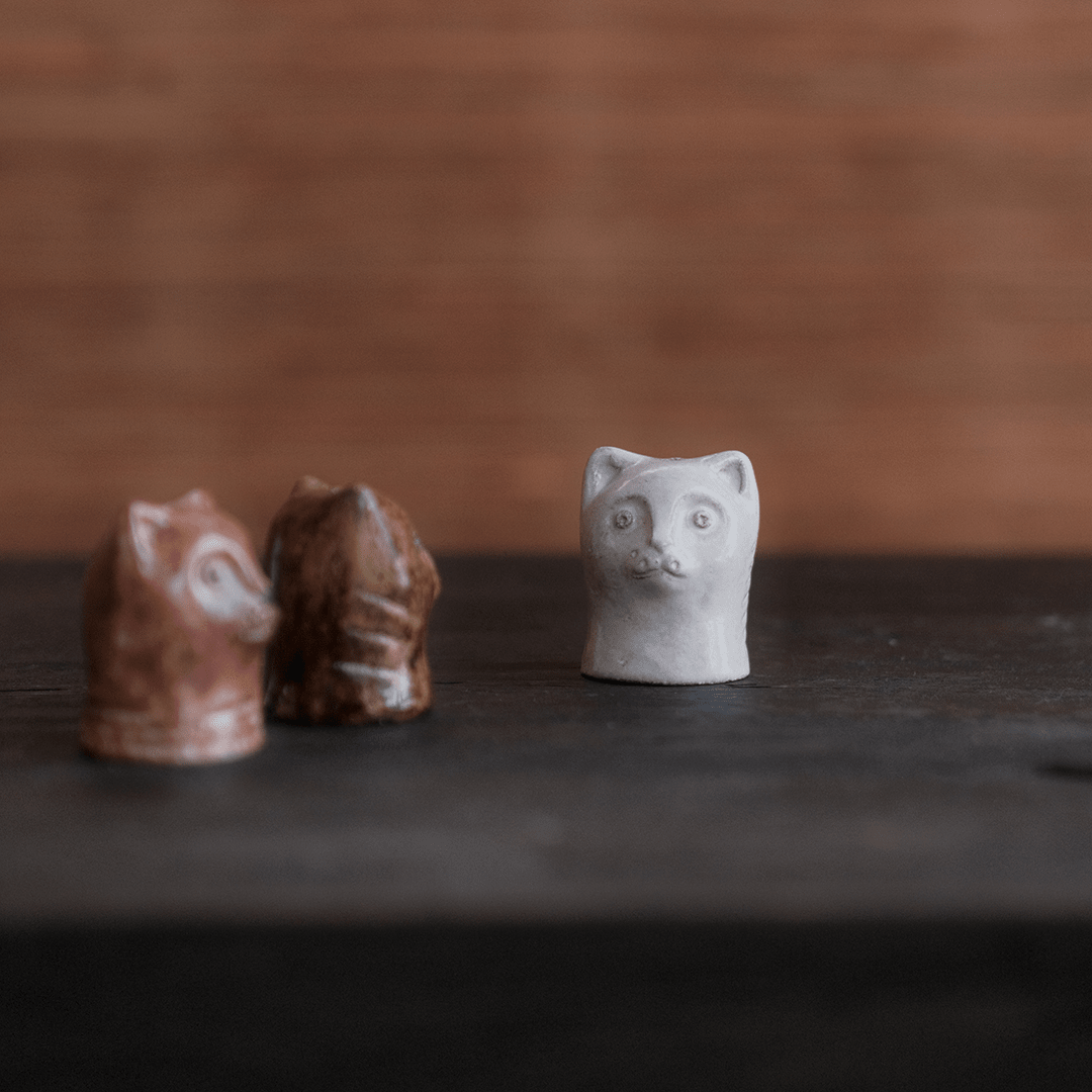 Small Cat Incense Burner - White by Ginny Lagos - Homeware - Black Blaze