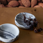Linea Small Marble Dish - Calacatta Viola - BLACK BLAZE
