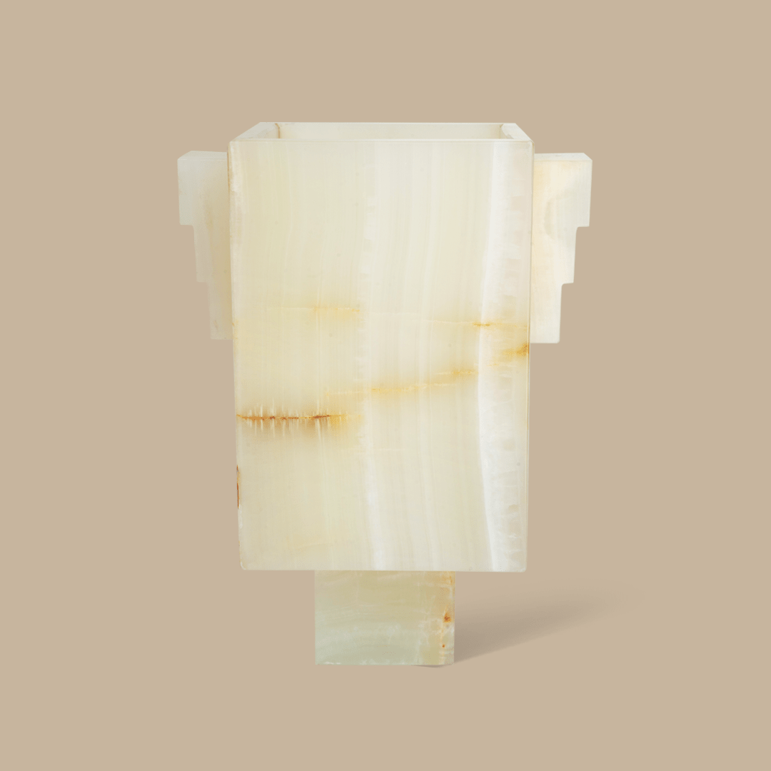 Trunk Vase Wing - White Onyx - Accessories - Black Blaze