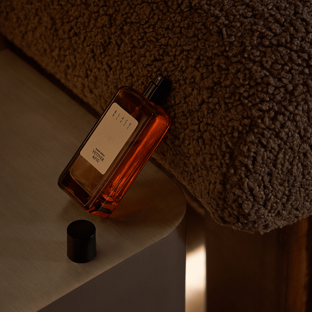 Vetiver & Fig Room Spray - Interior Fragrance Spray - Black Blaze
