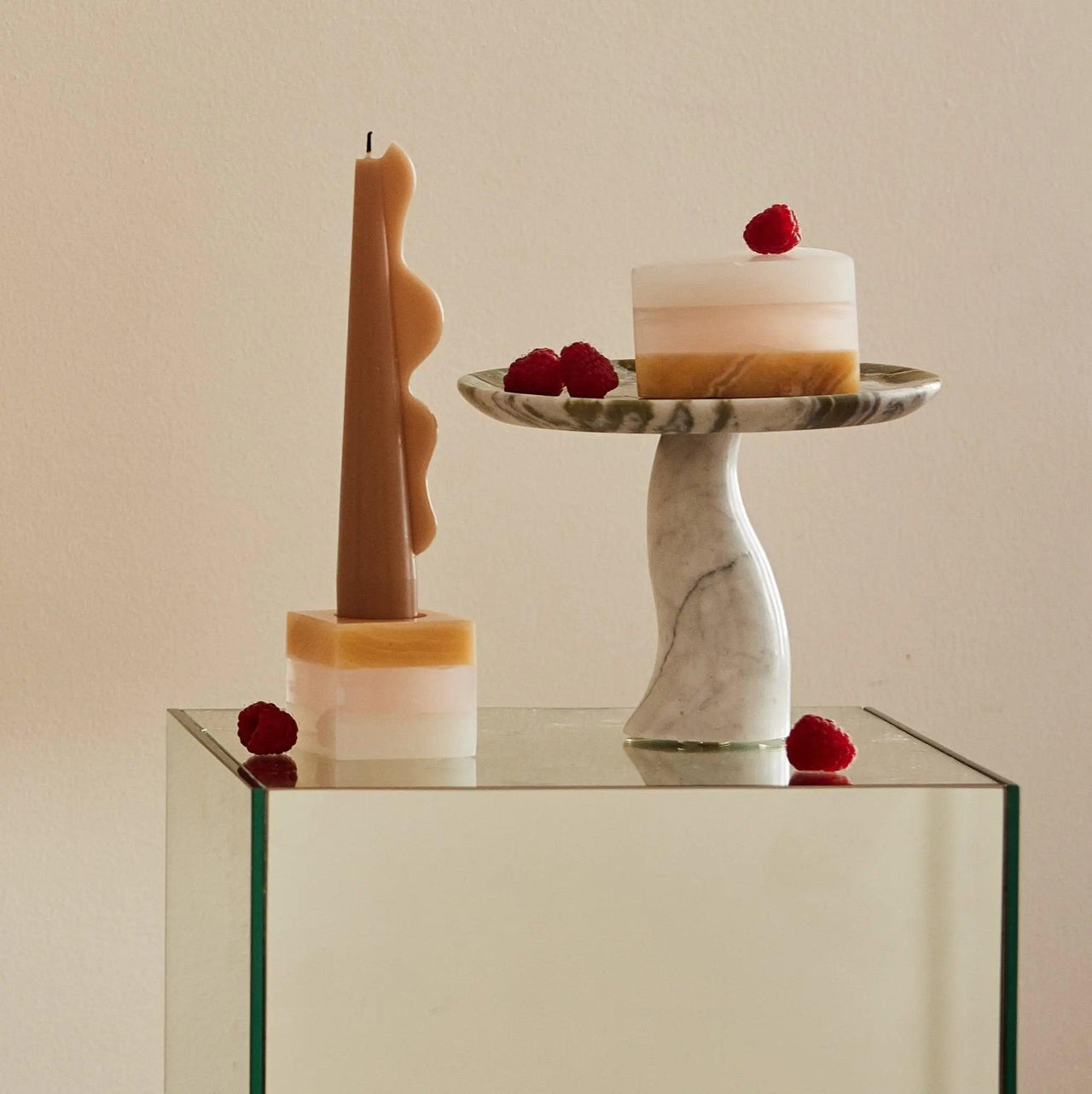 A Piece of Cake Candle Holder - Cube