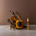 Beach Bonfire Scented Candle 300g - BLACK BLAZE - THE GREAT OUTDOOR COLLECTION - BLACK BLAZE