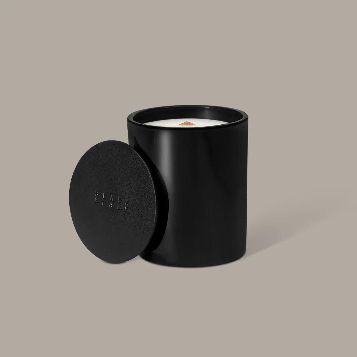 Beach Bonfire Scented Candle - BLACK BLAZE - THE GREAT OUTDOOR COLLECTION - BLACK BLAZE