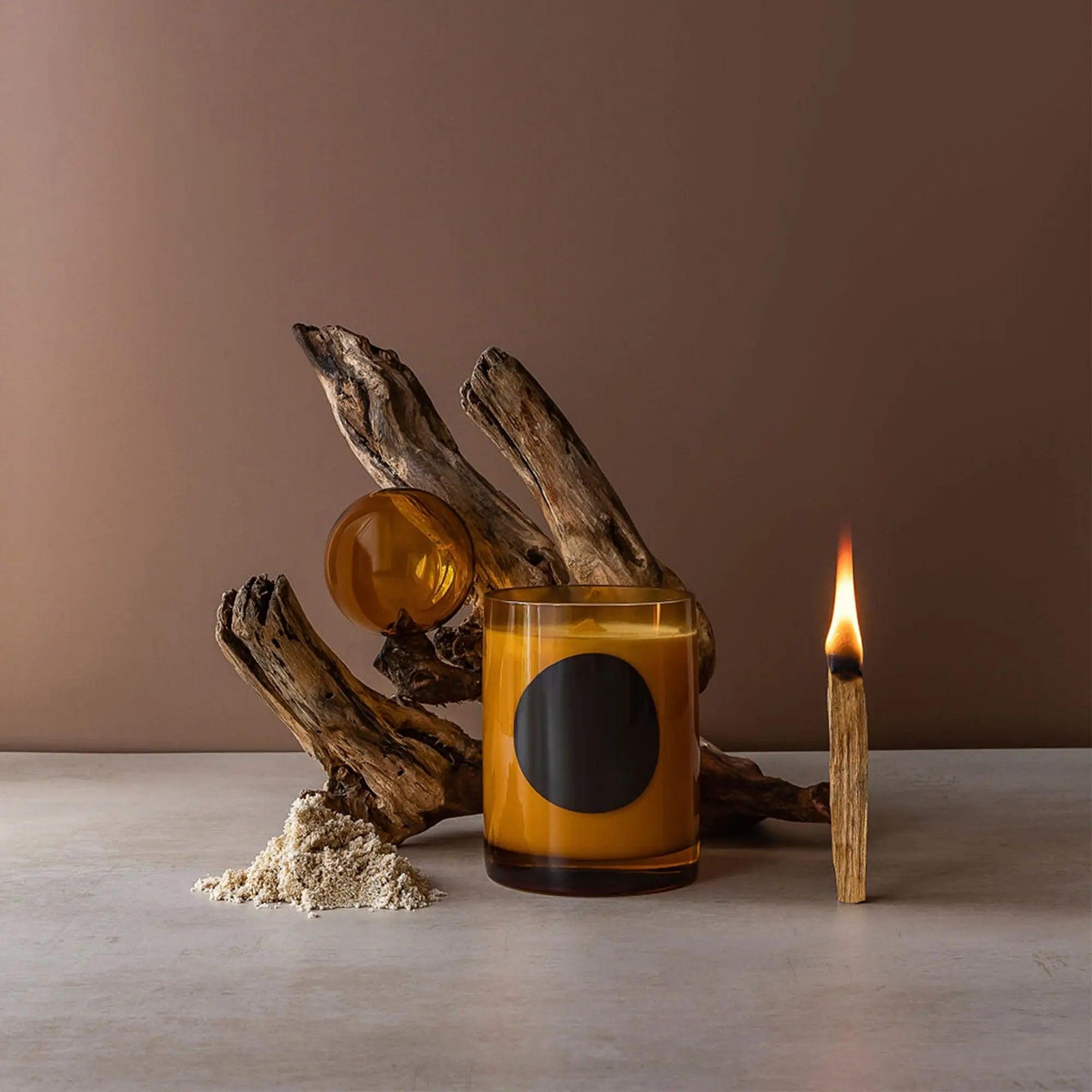 Beach Bonfire Scented Candle 300g - THE GREAT OUTDOOR COLLECTION - Black Blaze