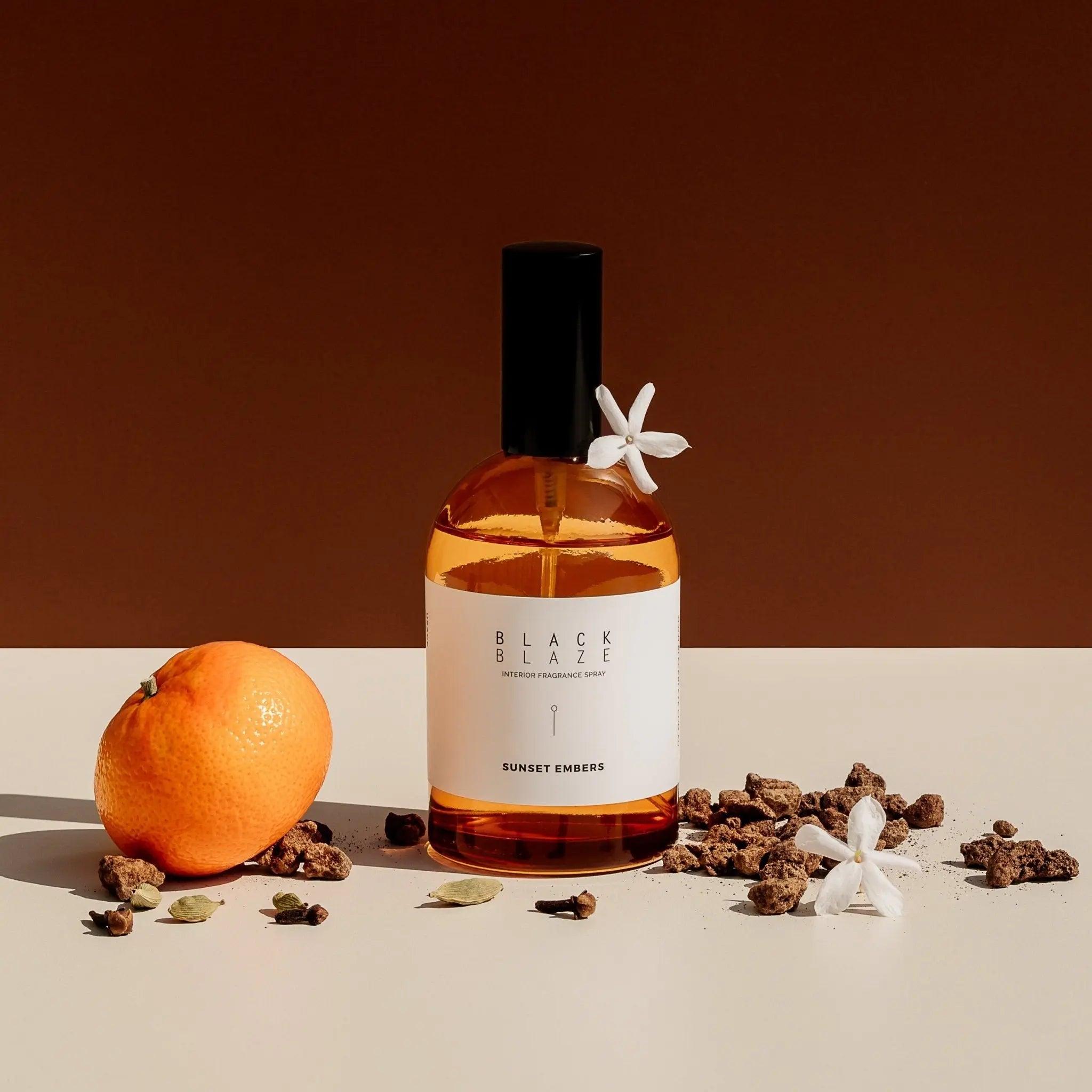 Sunset Embers Interior Fragrance Spray - BLACK BLAZE - Interior Fragrance Spray - BLACK BLAZE