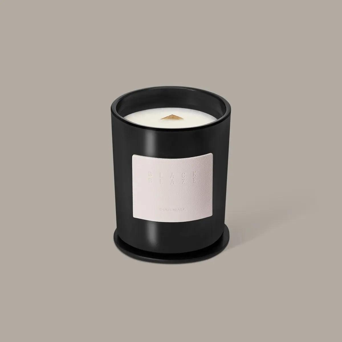 Bush Walk Scented Candle - BLACK BLAZE - THE GREAT OUTDOOR COLLECTION - BLACK BLAZE