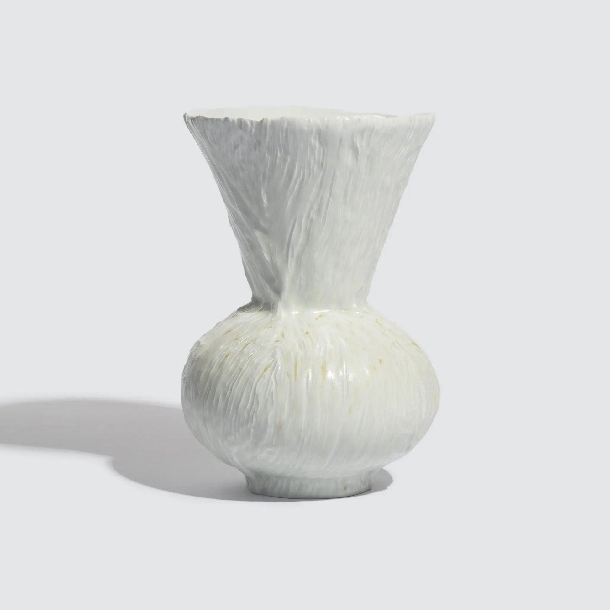 DOU vase - Speckled White - BLACK BLAZE - Homeware - Xu