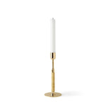 Duca Candle Holder - Polished Brass Menu