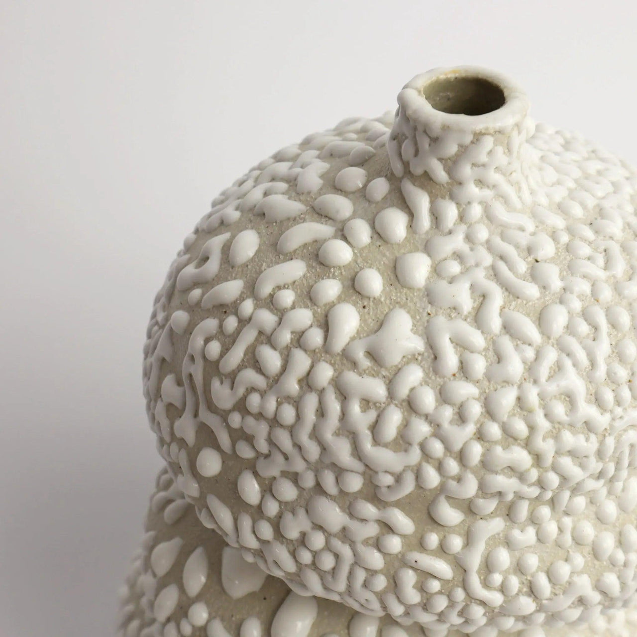 Eun Ceramic Flow Vase - BLACK BLAZE - Homeware - Eun Ceramics