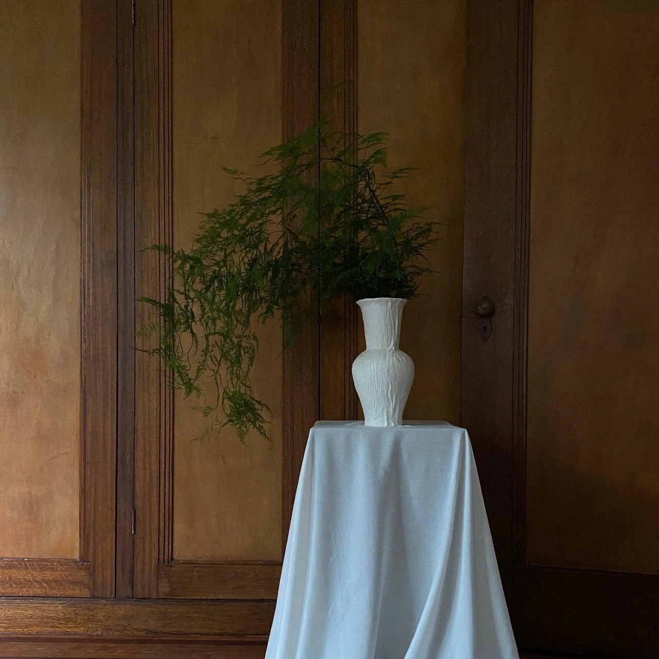 GUAN vase - Speckled White - BLACK BLAZE - Homeware - Xu