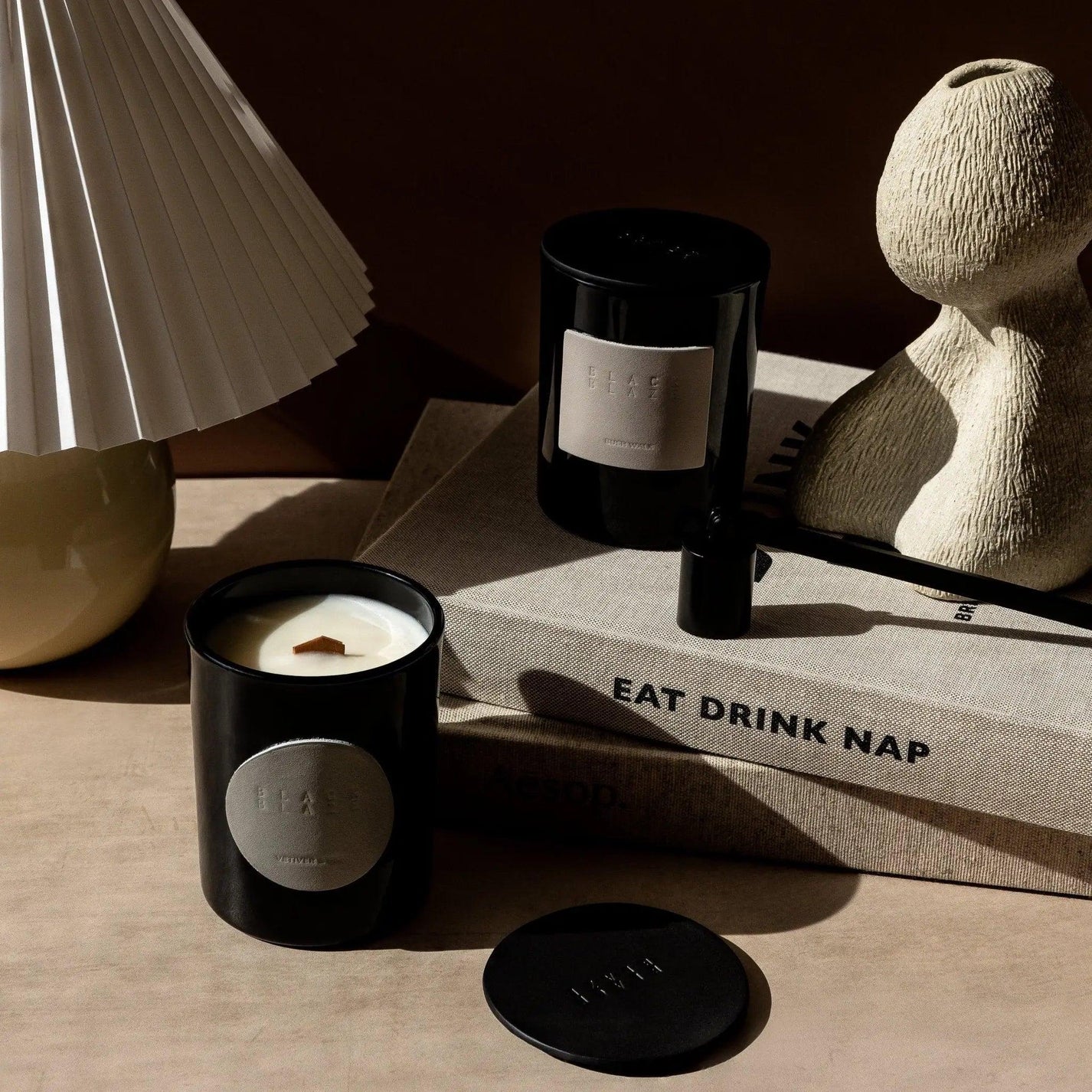 Rainforest Sunlight Scented Candle - BLACK BLAZE - THE GREAT OUTDOOR COLLECTION - BLACK BLAZE