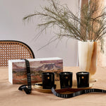 Scented Candle Trio- The Great Outdoor Set - BLACK BLAZE - THE GREAT OUTDOOR COLLECTION - BLACK BLAZE