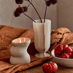 Vetiver & Fig Ceramic Candle - BLACK BLAZE - THE GREAT OUTDOOR COLLECTION - BLACK BLAZE